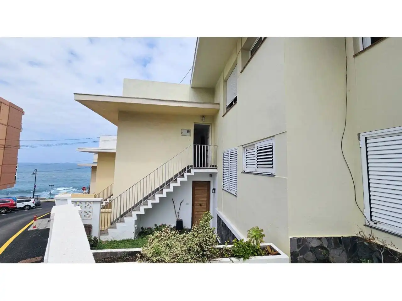 Vista exterior de Apartamento de alquiler en San Cristóbal de la Laguna con Terraza, Amueblado y Balcón