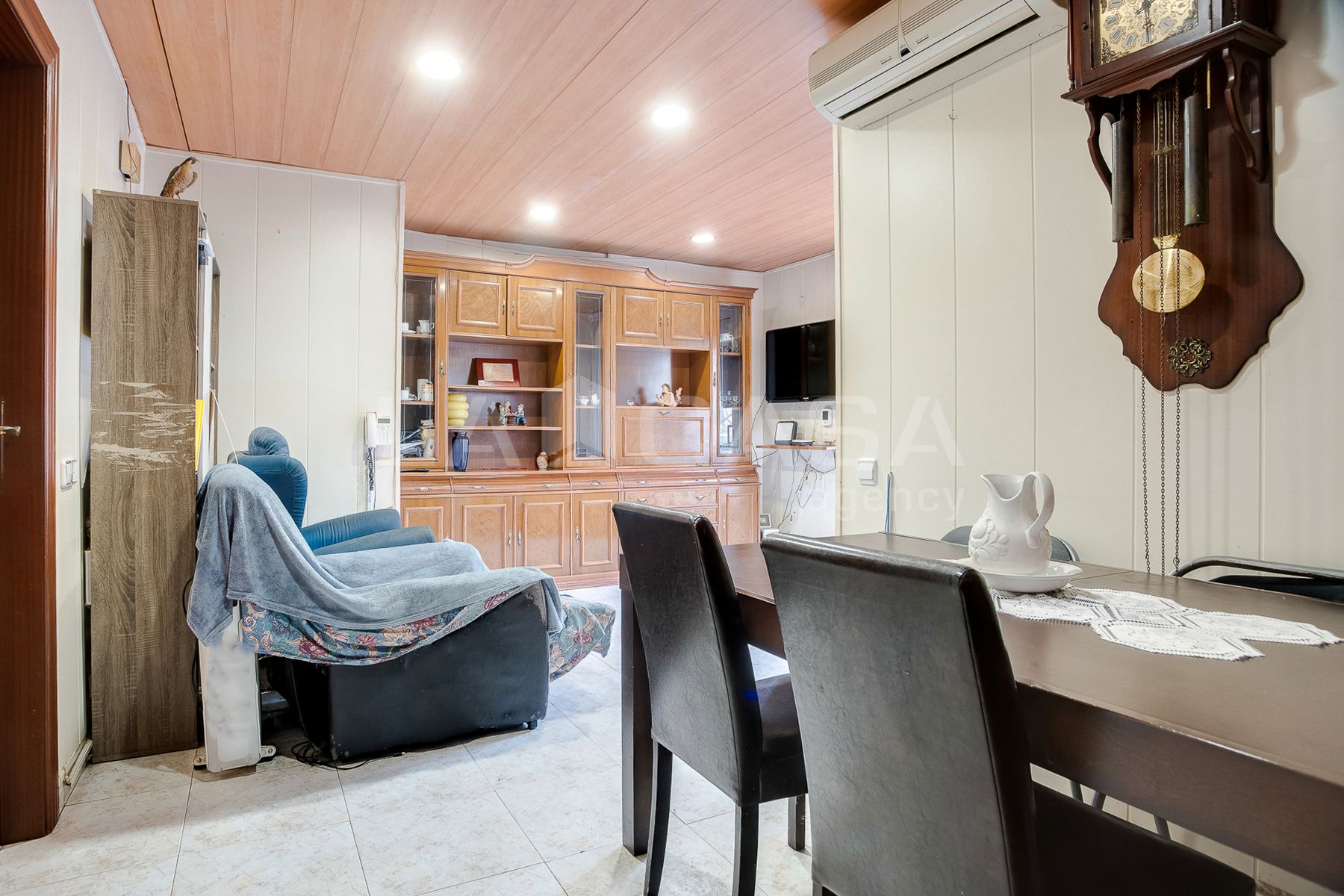 Sala de estar de Piso en venta en  Barcelona Capital con Calefacción y Balcón