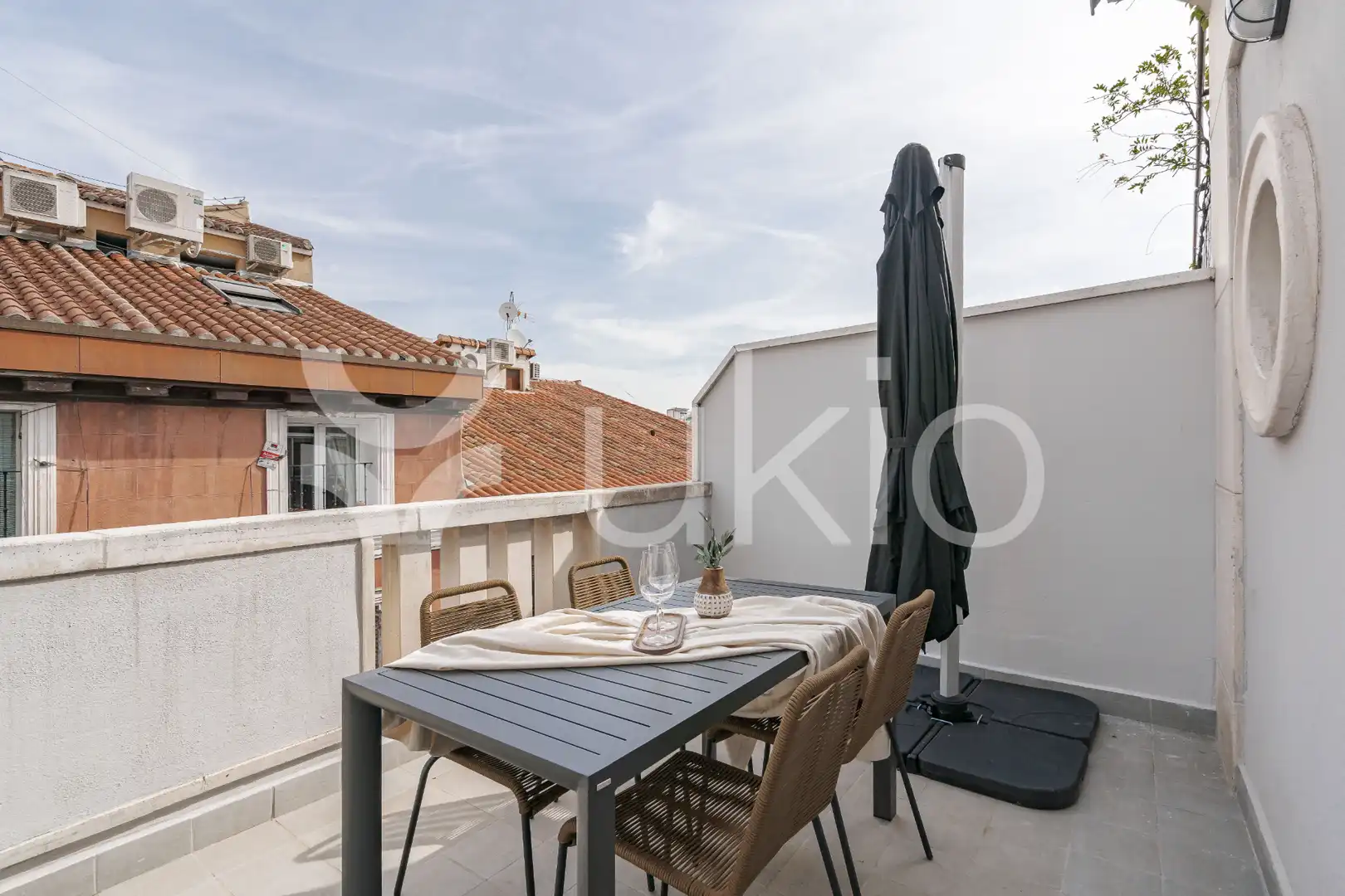 Terrassa de Apartament de lloguer en Madrid amb Aire condicionat, Calefacció i Terrassa