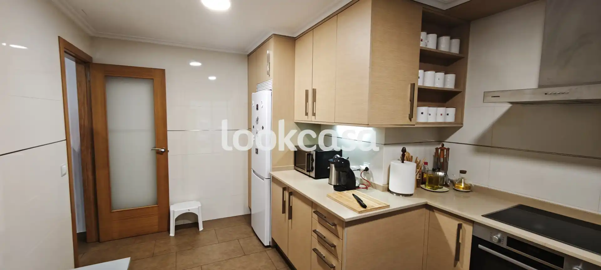 Kitchen of Flat for sale in Sanxenxo  with Heating, Parquet flooring and Terrace