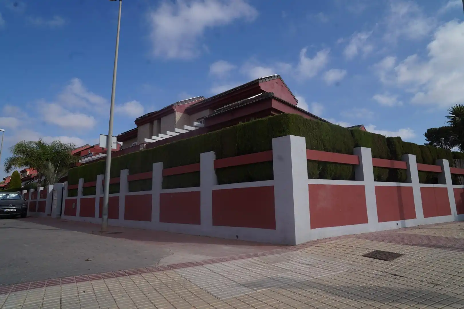 Vista exterior de Casa adosada en venta en Cartagena con Aire acondicionado, Jardín privado y Terraza