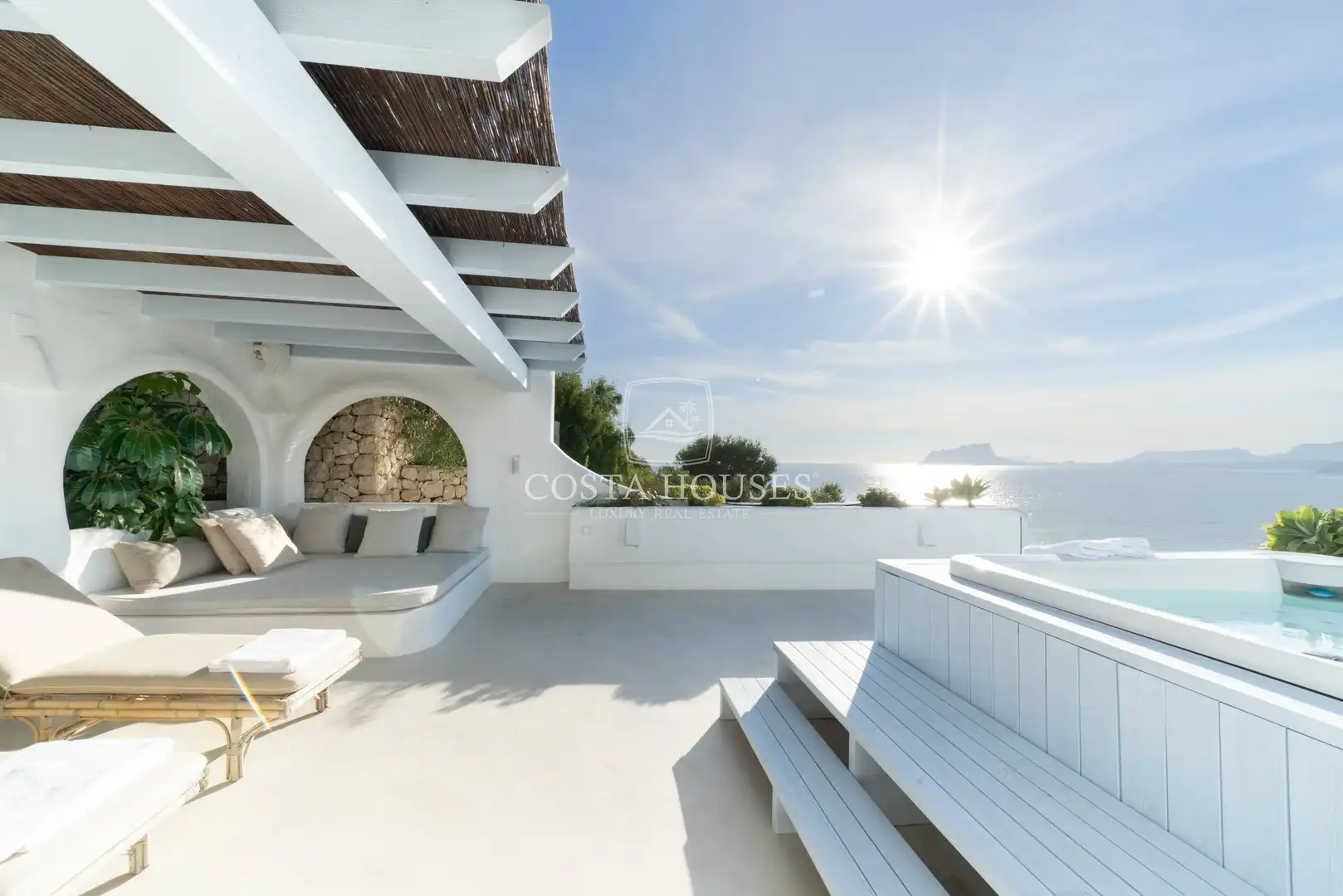 Terrace of Houses for sale in Moraira  with Air Conditioner, Private garden and Terrace