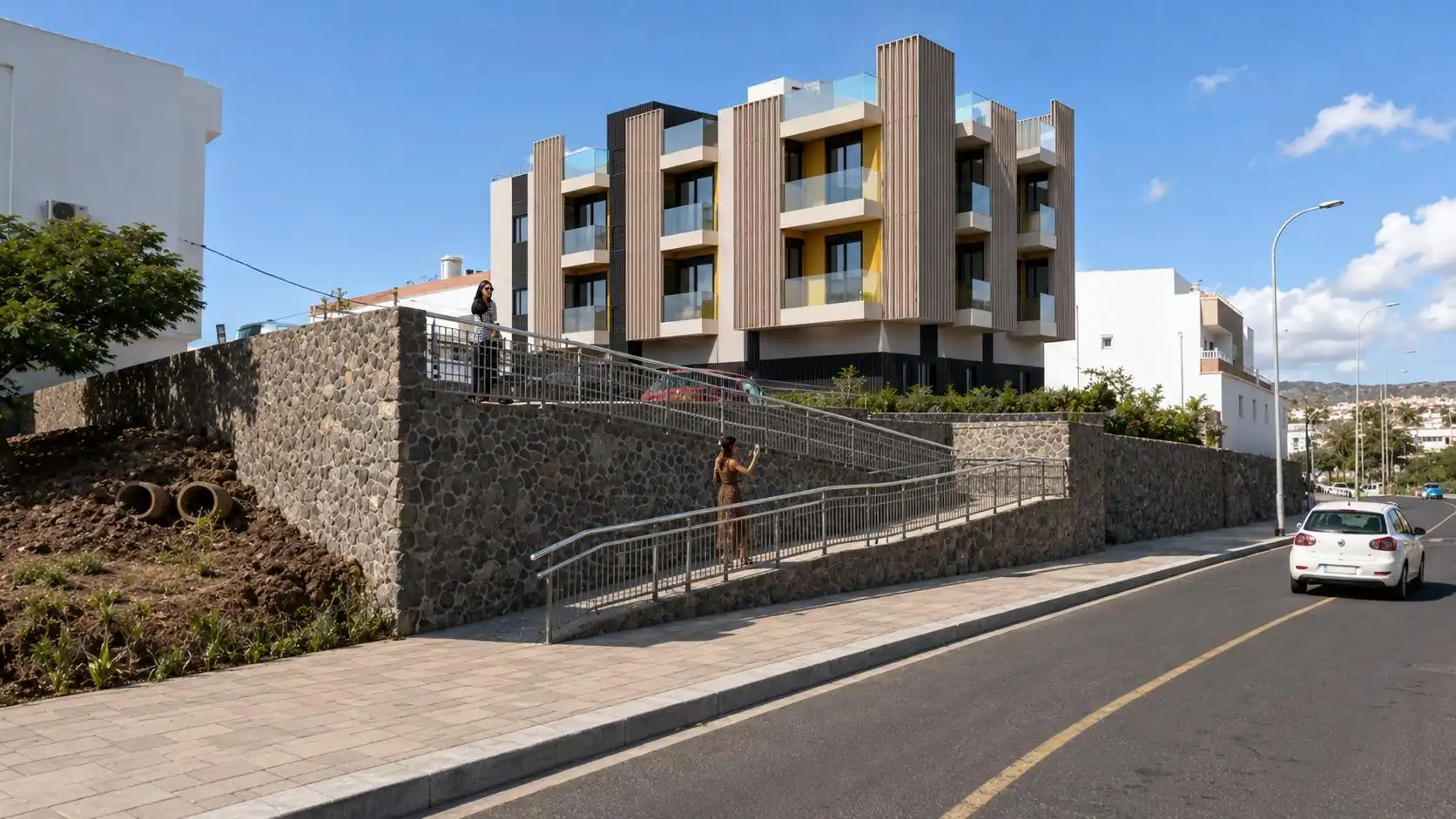 Vista exterior de Pis en venda en Mogán amb Aire condicionat, Terrassa i Traster