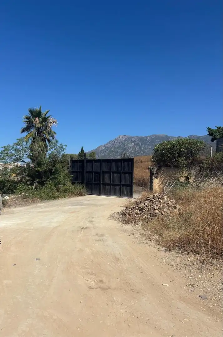 Exterior view of Land for sale in Marbella