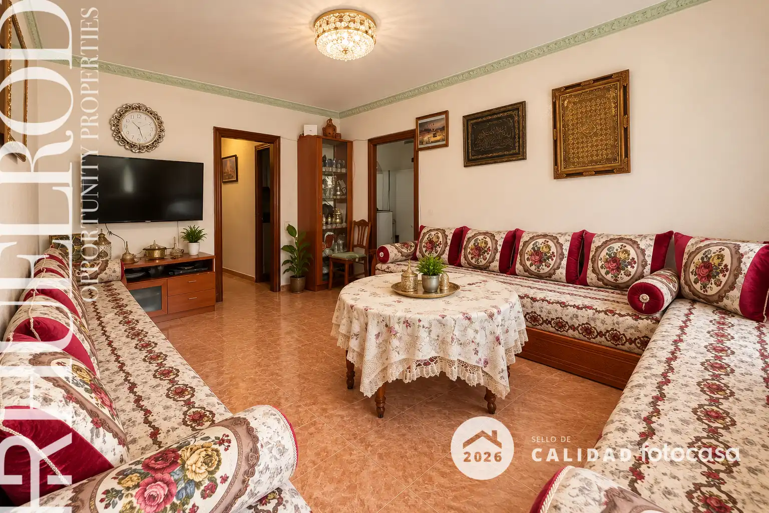 Sala d'estar de Pis en venda en Vilassar de Mar amb Forn, Balcó i Internet