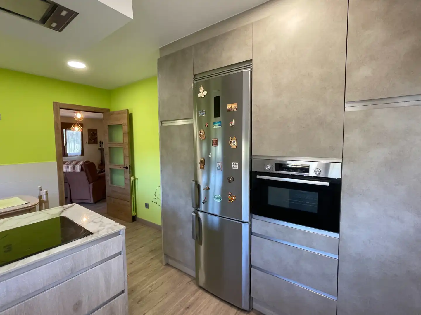 Cocina de Casa o chalet en venta en Gijón  con Calefacción, Jardín privado y Terraza