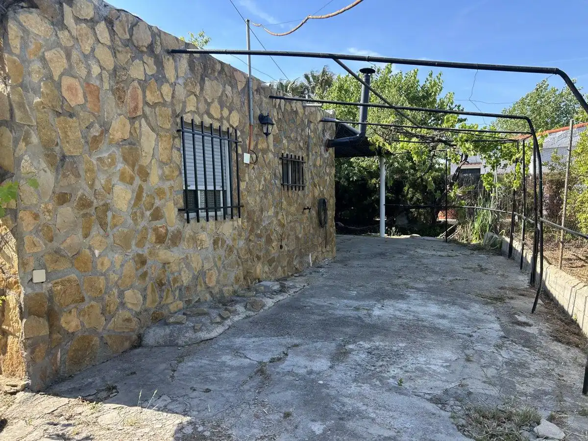 Außenansicht von Haus oder Chalet zum Verkauf in Castellón de la Plana / Castelló de la Plana mit Privatgarten, Abstellraum und Schwimmbad