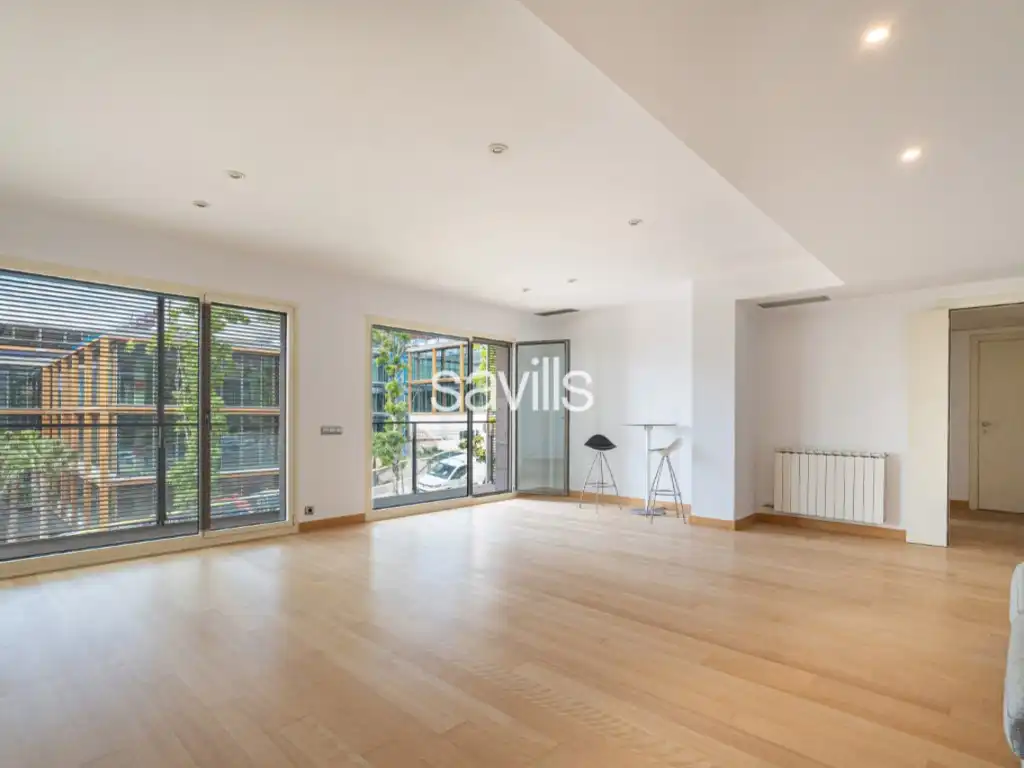 Living room of Attic for sale in Barcelona  with Air Conditioner, Terrace and Swimming Pool