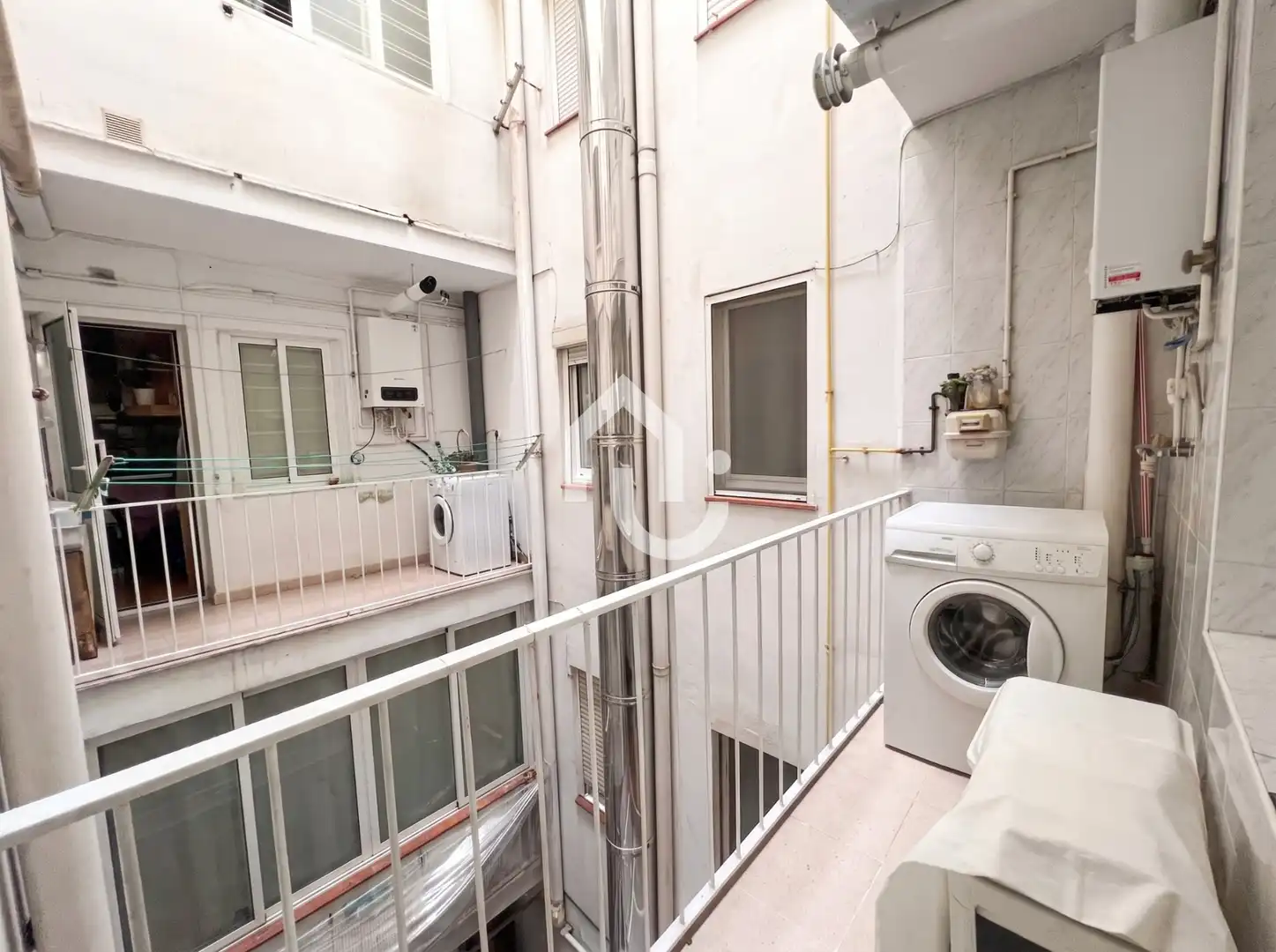 Balcony of Flat for sale in Santa Coloma de Gramenet