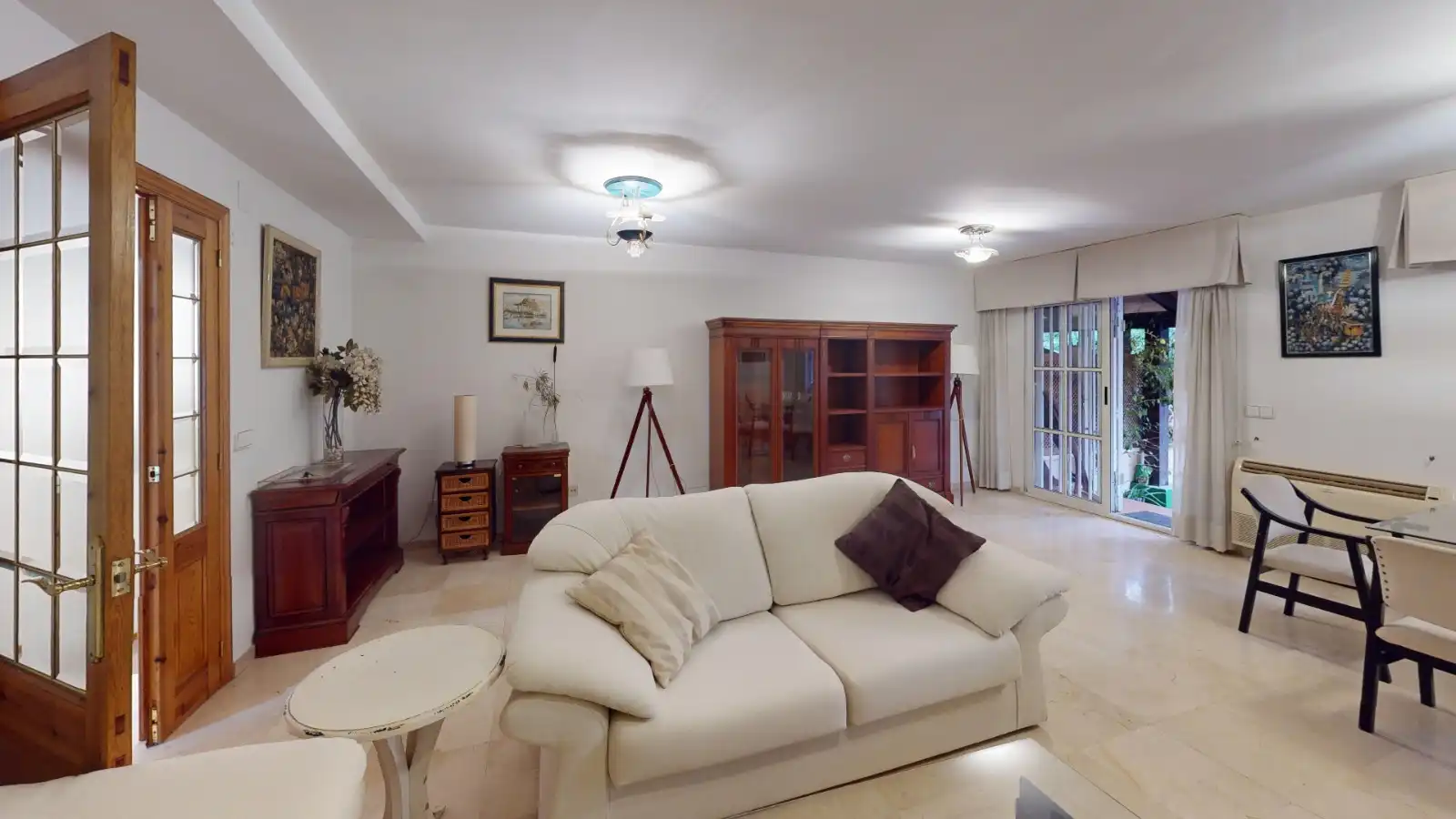 Living room of Detached homes for sale in Alicante / Alacant  with Air Conditioner, Heating and Private garden