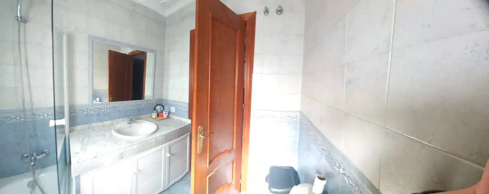 Baño de Casa o chalet en venta en El Puerto de Santa María con Aire acondicionado, Jardín privado y Trastero