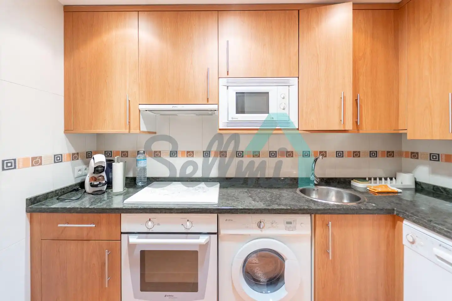 Kitchen of Flat for rent in San Martín del Rey Aurelio  with Heating, Furnished and Balcony
