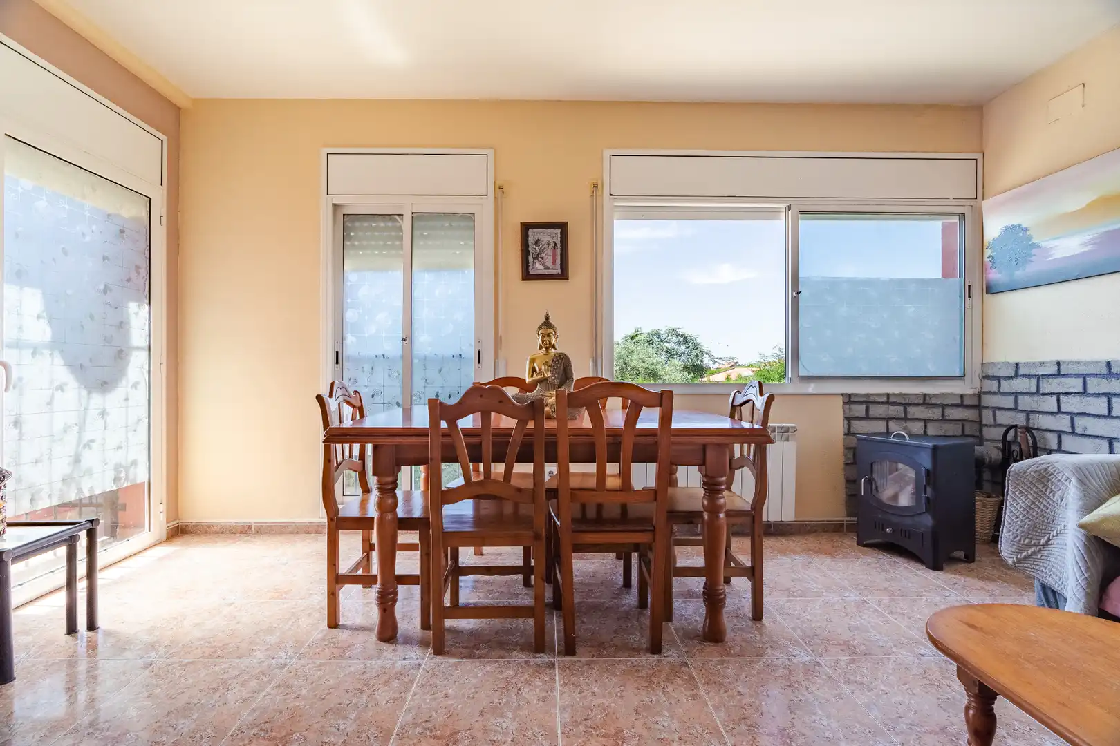 Dining room of Houses for sale in La Secuita  with Air Conditioner, Heating and Private garden