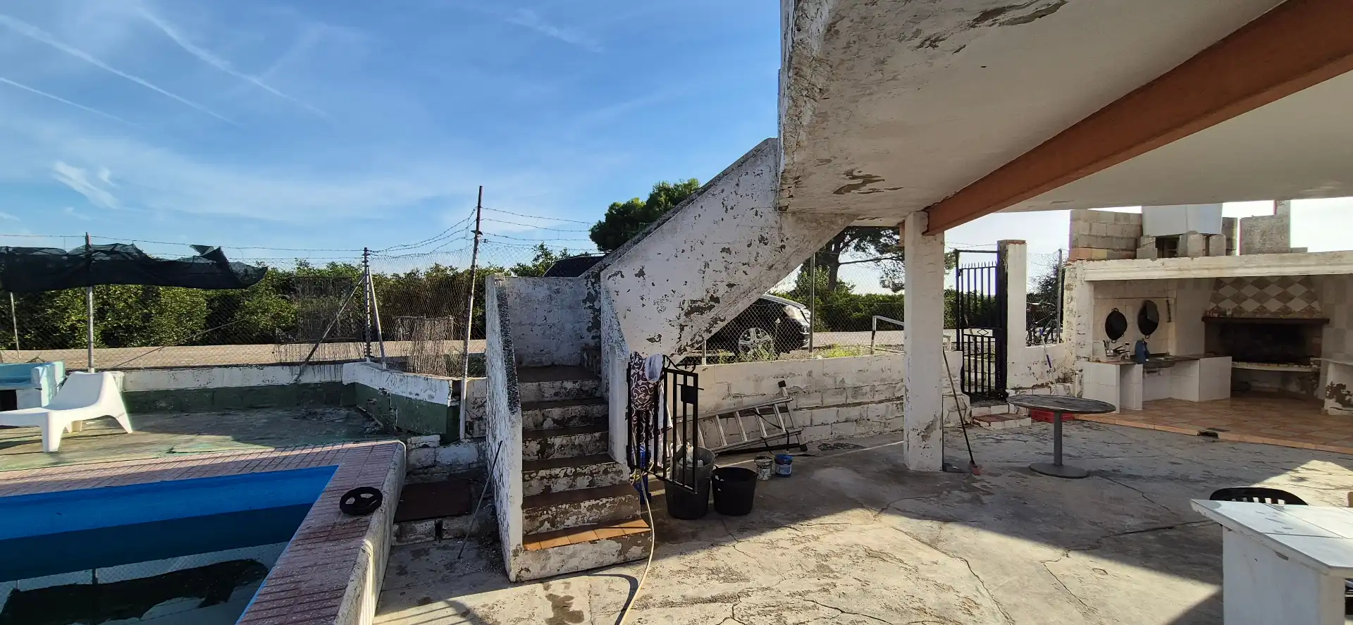 Vista exterior de Finca rústica en venta en Favara con Jardín privado, Terraza y Piscina