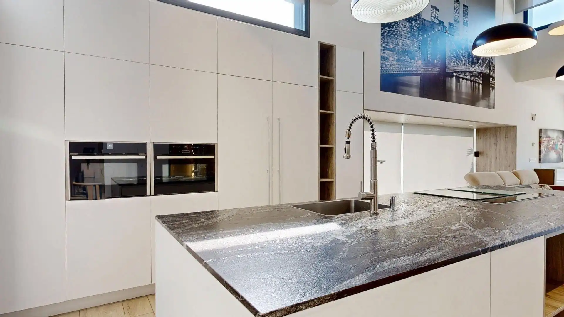 Cocina de Casa o chalet en venta en Zaragoza con Aire acondicionado, Calefacción y Jardín privado