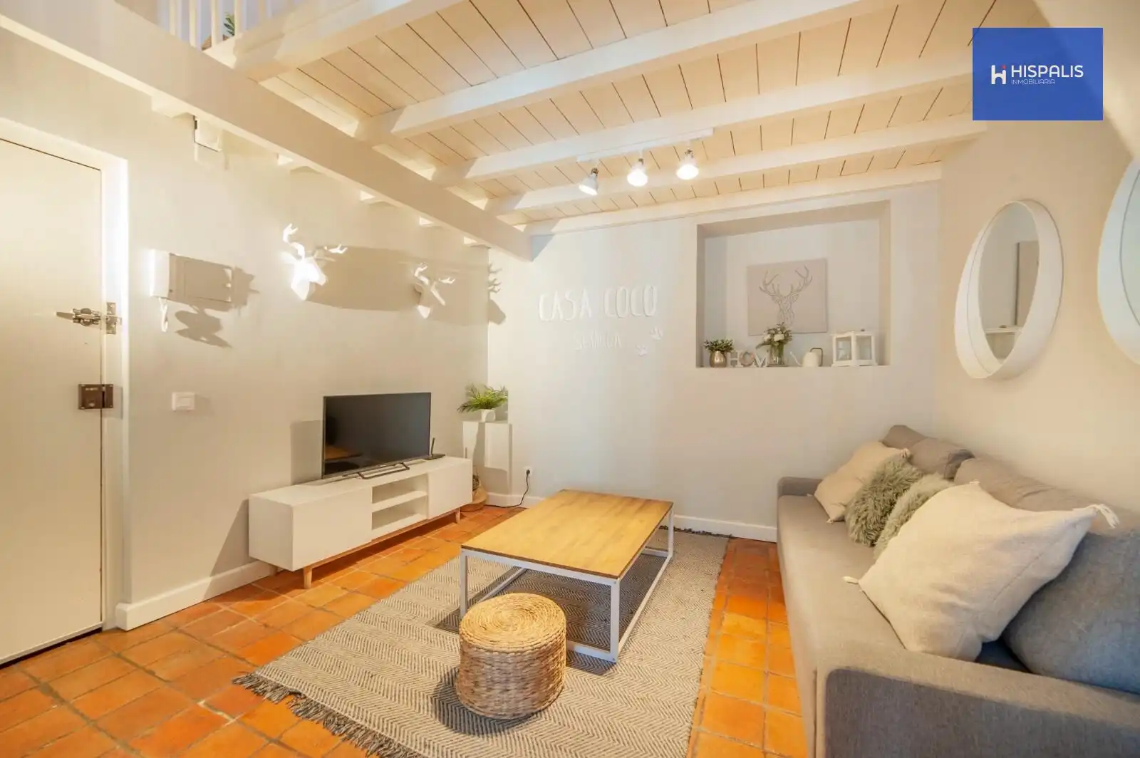 Sala de estar de Loft en venta en Casco Antiguo