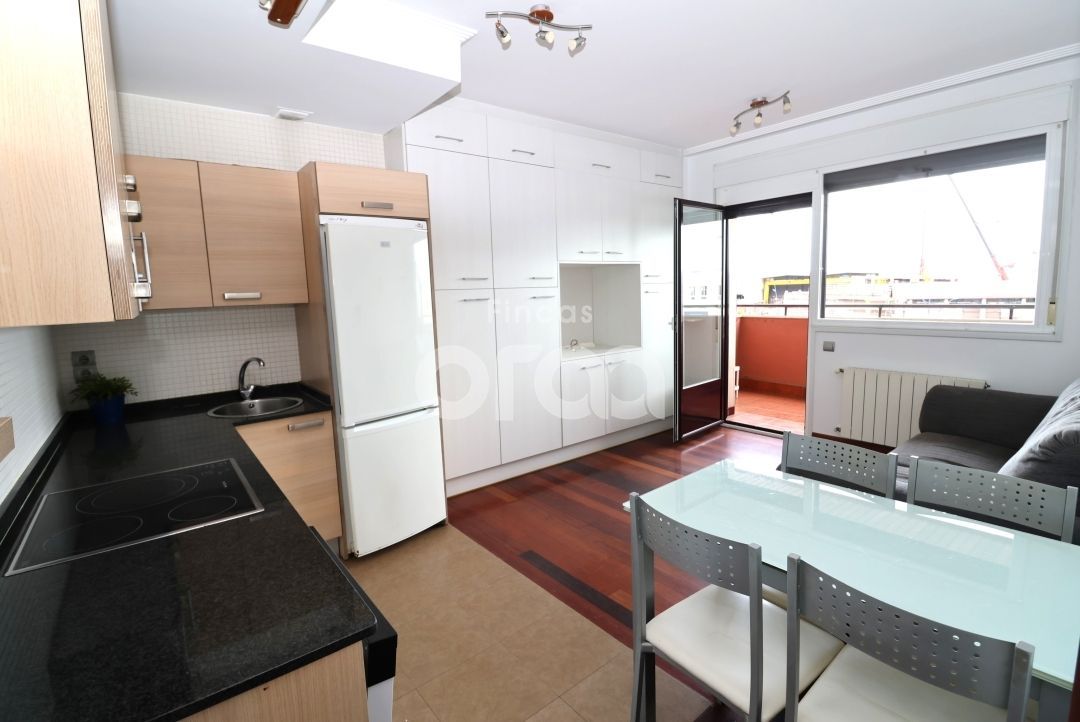 Kitchen of Flat for sale in Santurtzi   with Heating and Terrace