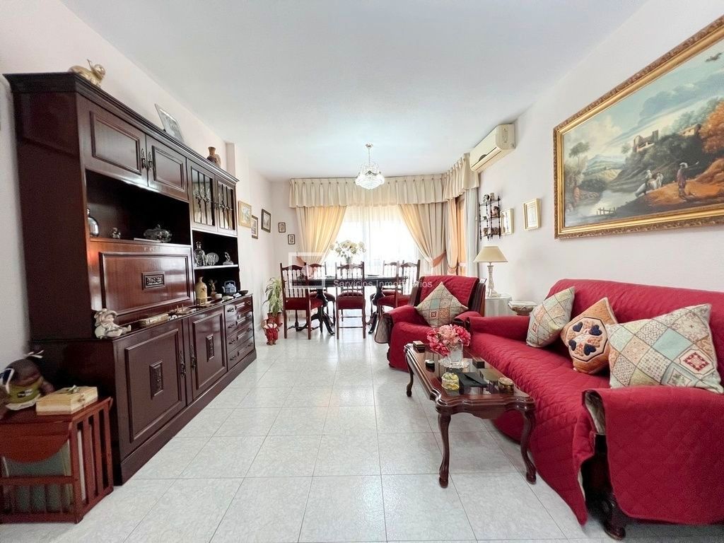 Sala d'estar de Pis en venda en Málaga Capital amb Aire condicionat i Terrassa