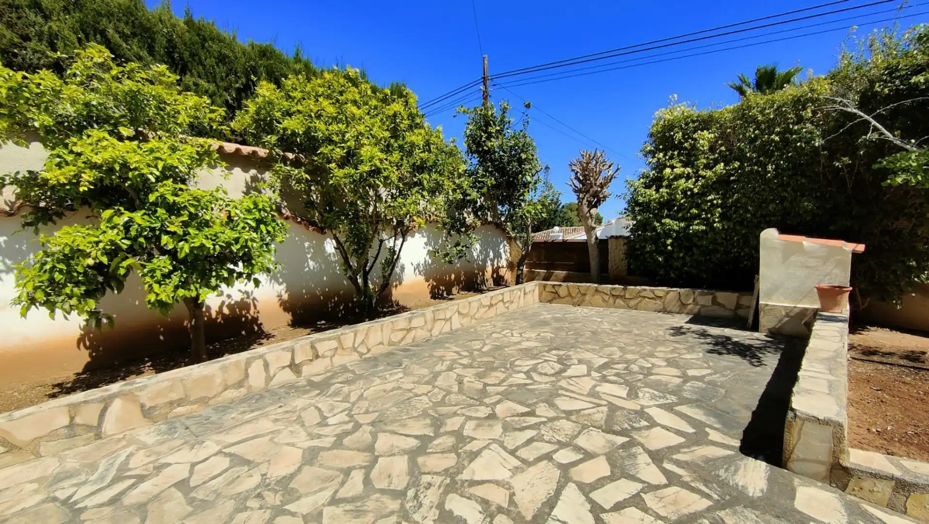 Terraza de Casa o chalet en venta en Moraira con Aire acondicionado, Jardín privado y Terraza