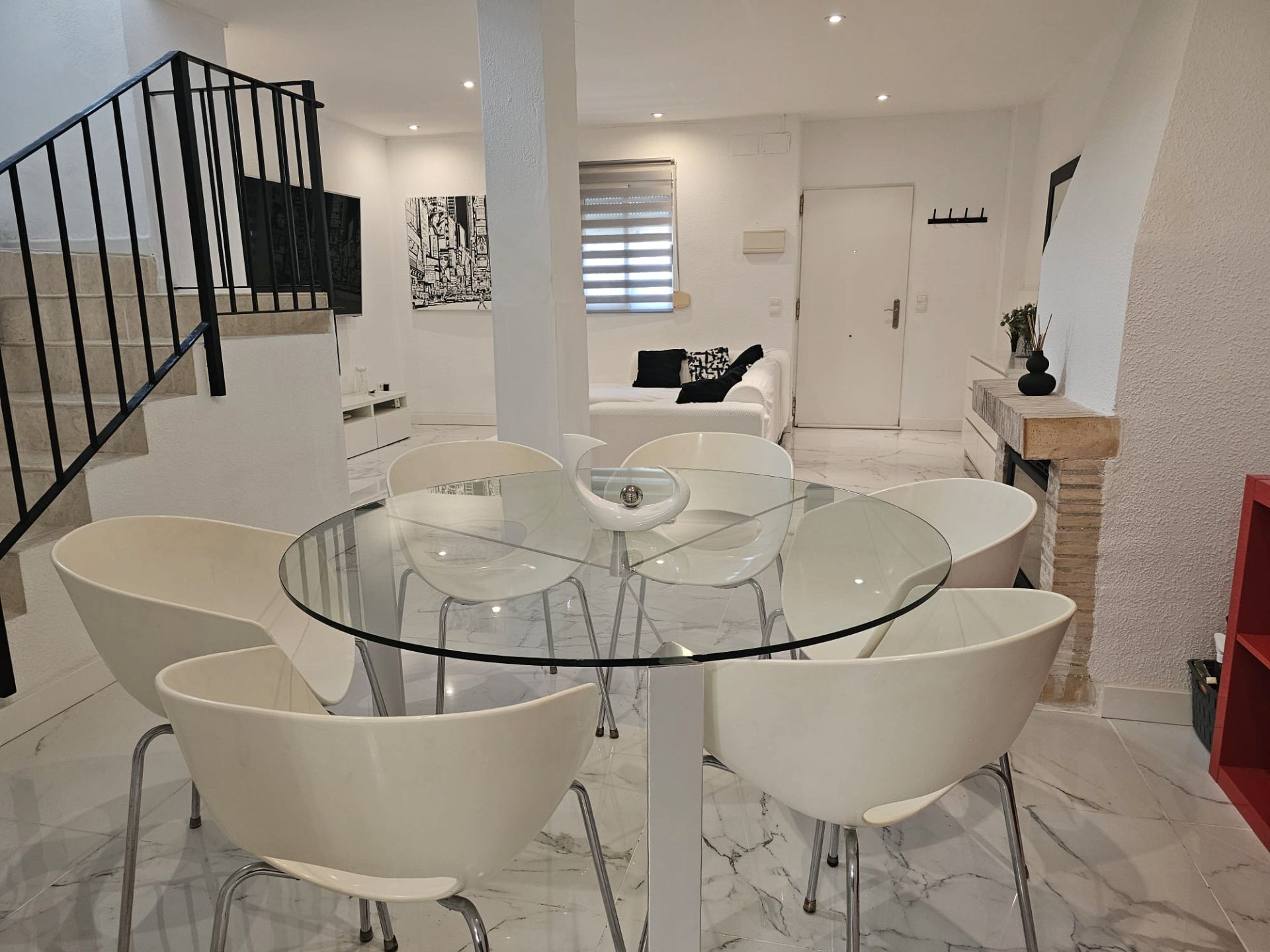 Dining room of House or chalet for sale in Palma de Gandia  with Air Conditioner, Parquet flooring and Terrace