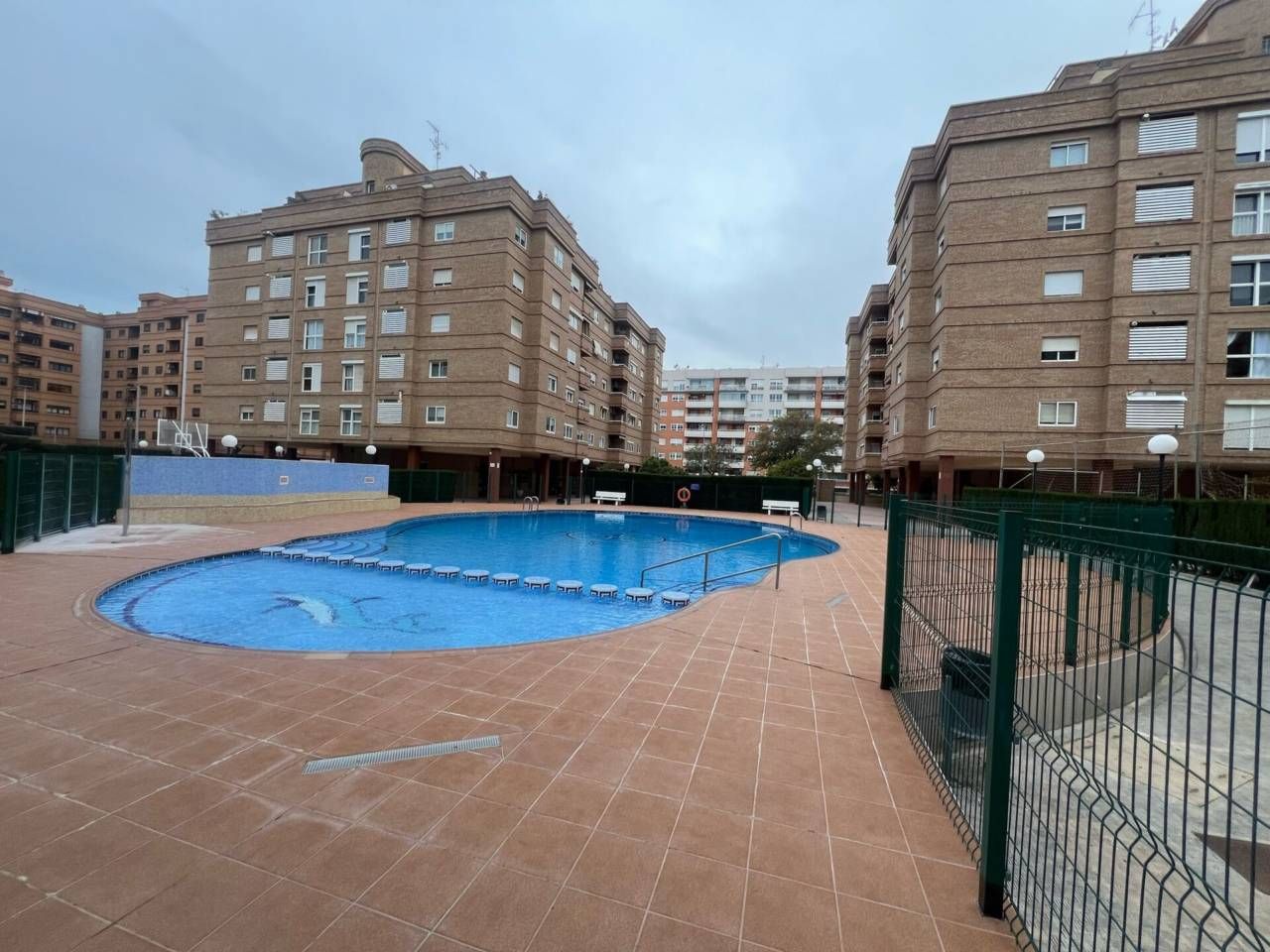 Swimming pool of Flat for sale in Castellón de la Plana / Castelló de la Plana  with Air Conditioner, Storage room and Furnished