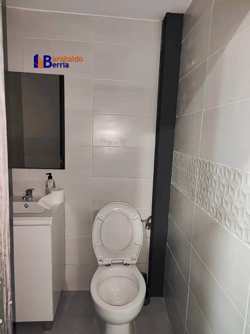 Baño de Nave industrial en venta en Valle de Trápaga-Trapagaran