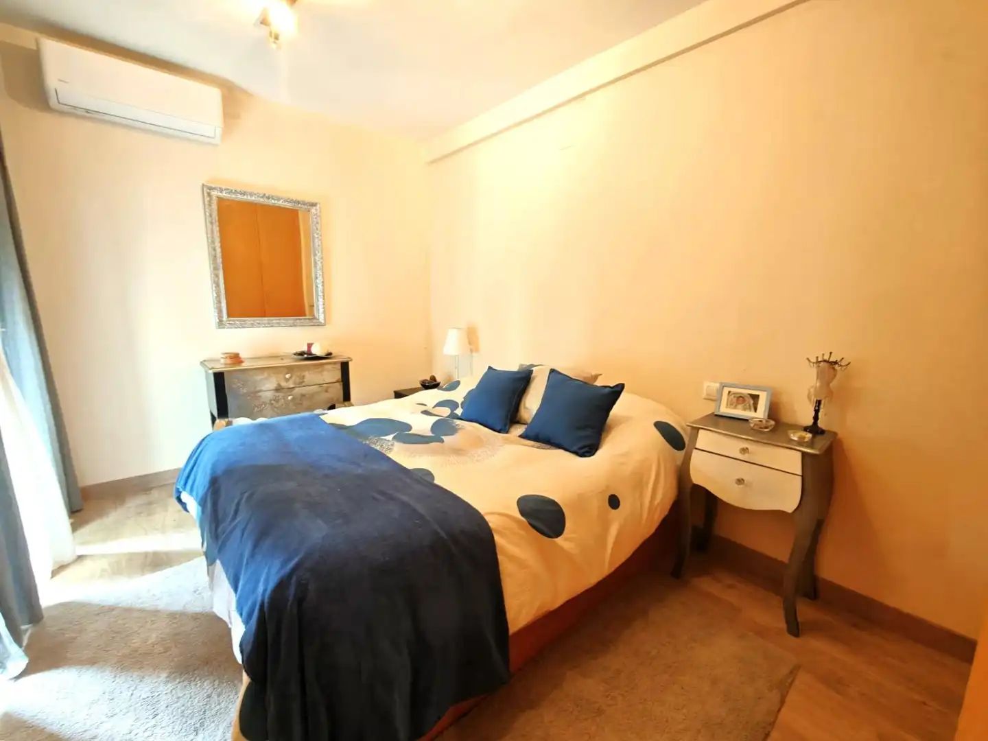 Bedroom of Detached homes for rent in Alicante / Alacant  with Air Conditioner, Heating and Private garden