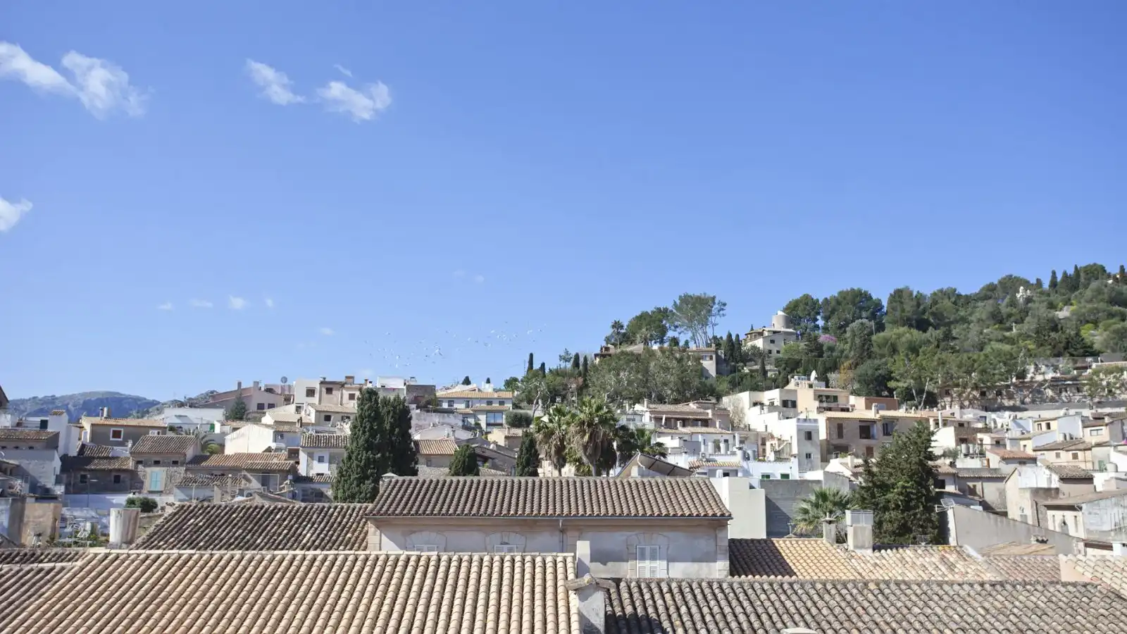 Vista exterior de Casa adosada en venta en Pollença con Aire acondicionado, Calefacción y Terraza