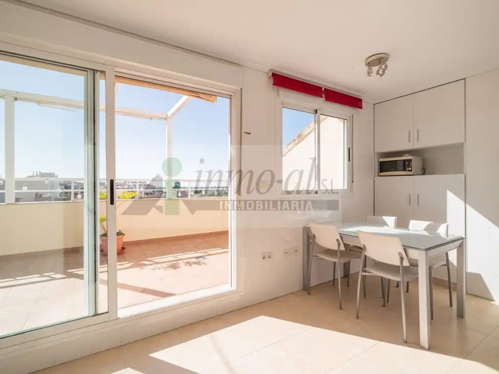 Terraza de Ático en venta en Almazora / Almassora con Aire acondicionado, Terraza y Balcón