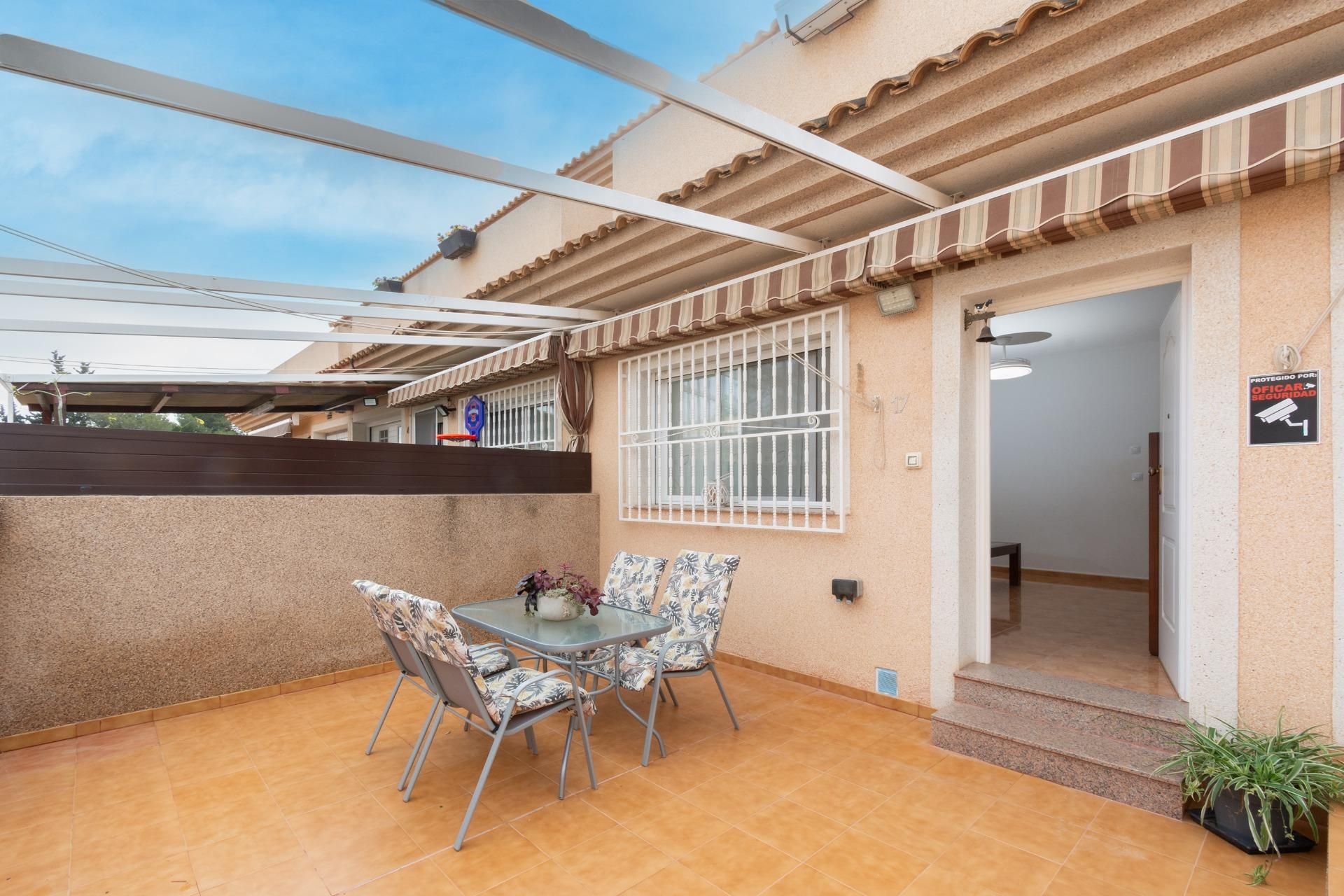 Terraza de Casa o chalet en venta en Cartagena con Aire acondicionado, Jardín privado y Terraza