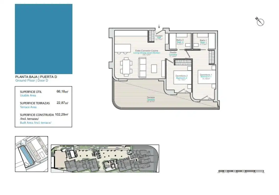 Appartement avec piscine à vendre à Centro Urbano, imagen 6
