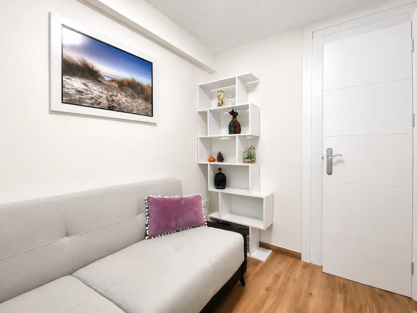 Sala d'estar de Pis de lloguer en Alicante / Alacant amb Aire condicionat, Calefacció i Terrassa