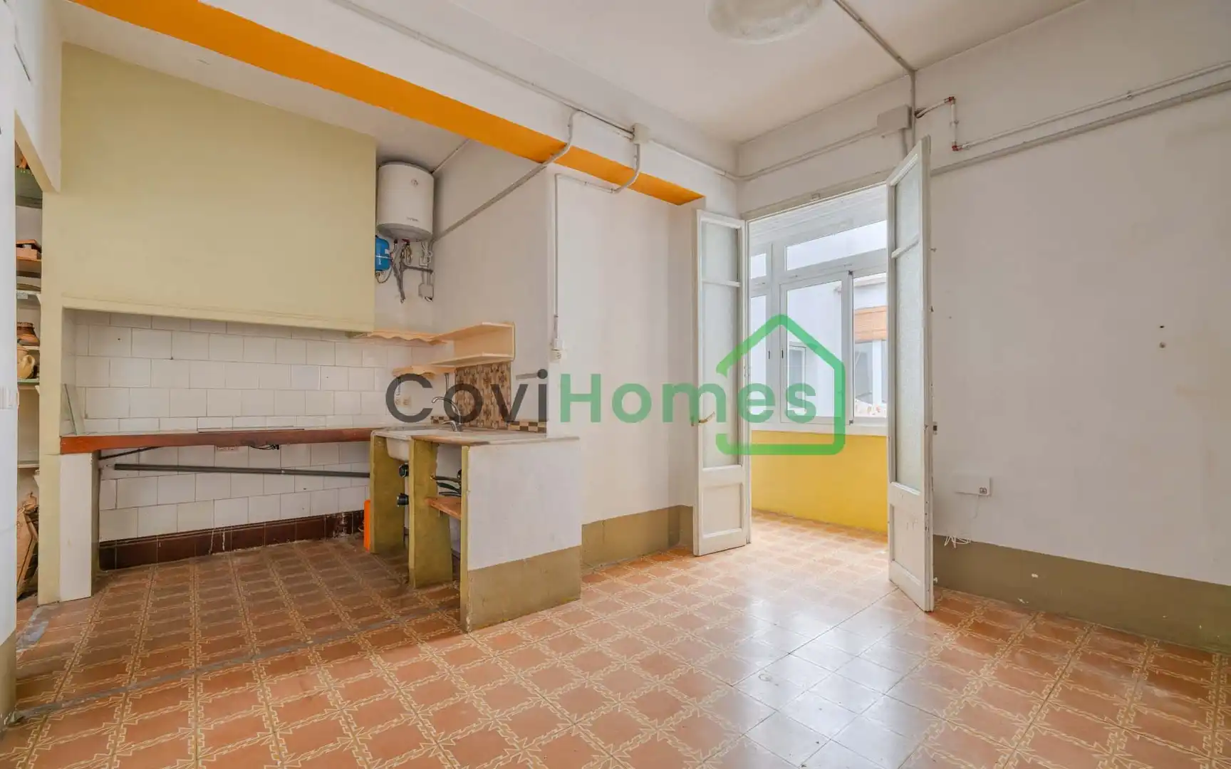Cocina de Ático en venta en Girona con Trastero y Balcón