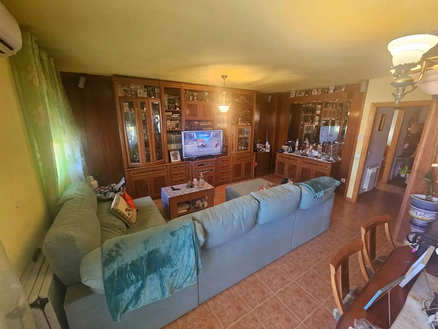 Living room of Houses for sale in Villanueva de la Torre  with Air Conditioner, Heating and Private garden