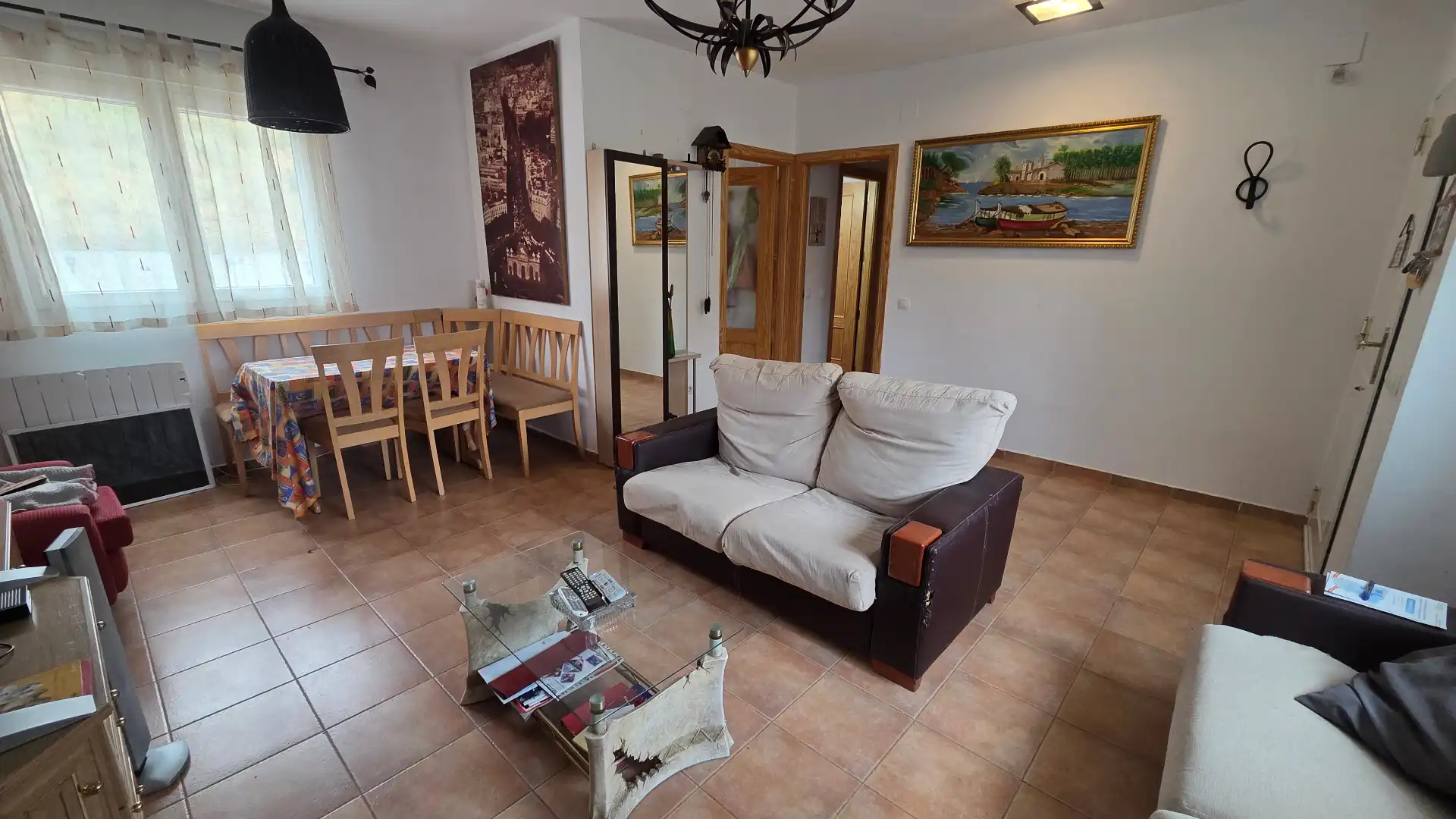 Sala de estar de Casa o chalet en venta en Maello con Calefacción, Jardín privado y Terraza