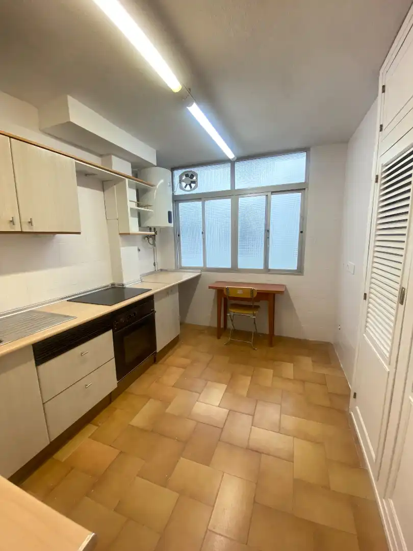 Kitchen of Flat for rent in Málaga  with Terrace, Furnished and Oven
