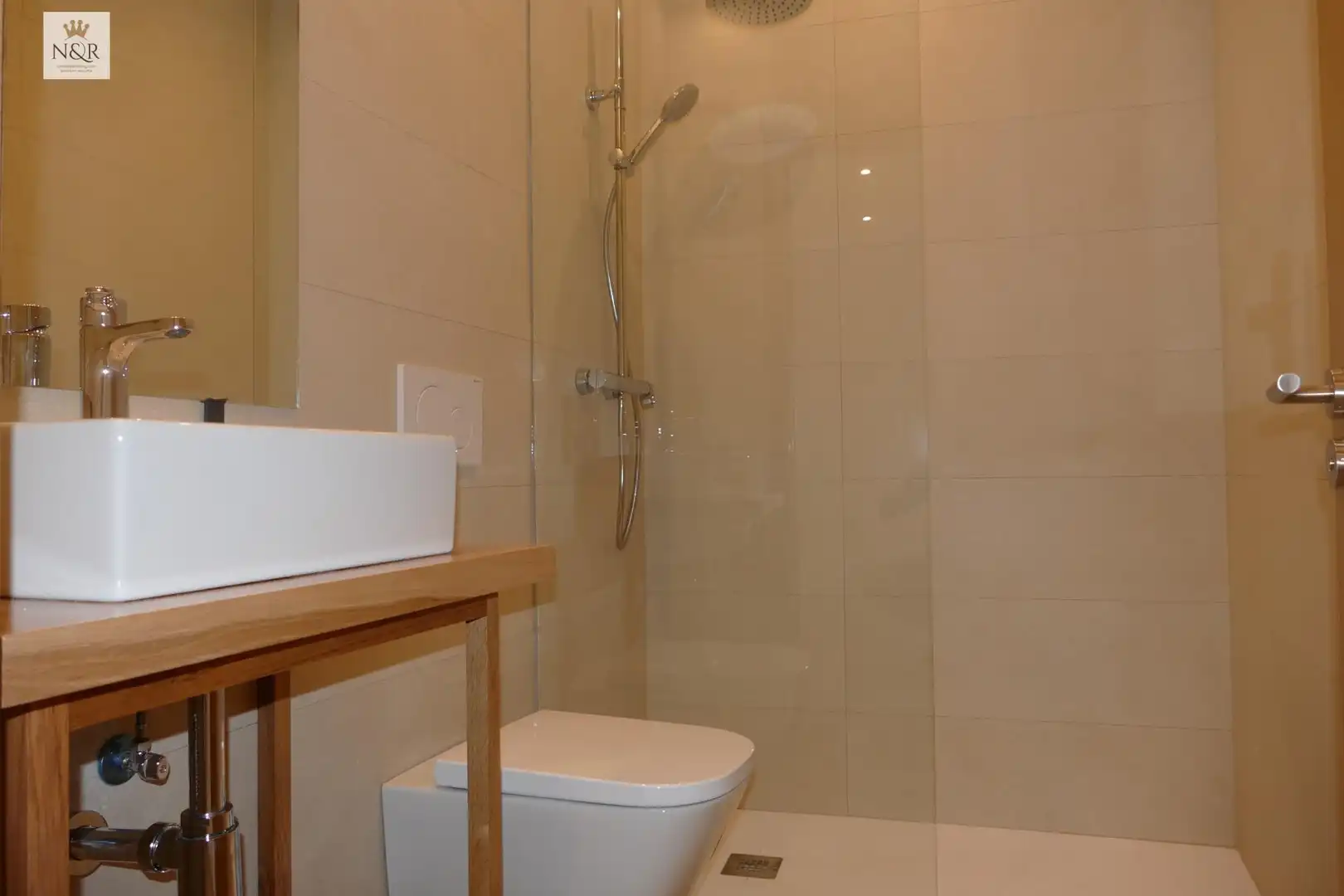 Badezimmer von Haus oder Chalet zur Miete in Sineu mit Klimaanlage, Heizung und Terrasse