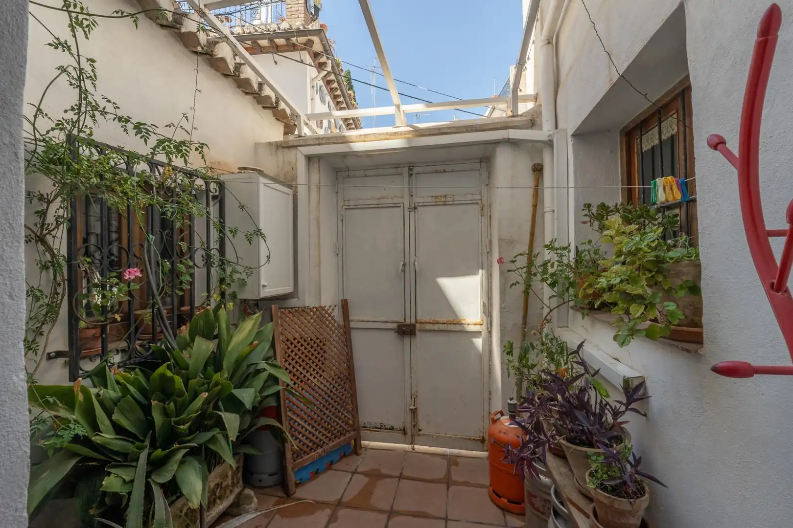 Balcony of Houses for sale in Granada  with Air Conditioner, Terrace and Furnished