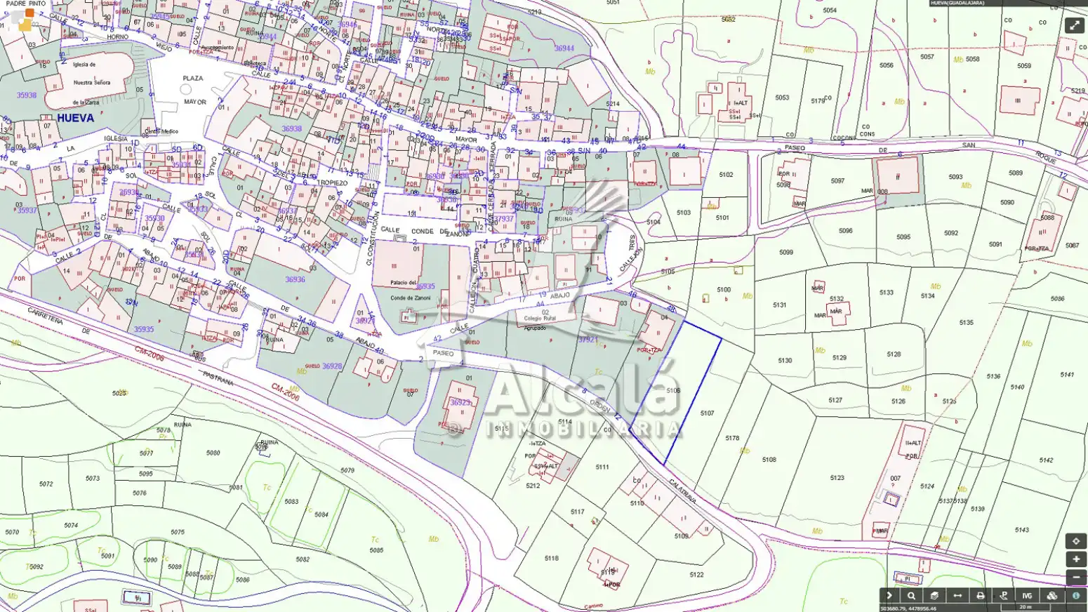 Residential land for sale in Hueva, imagen 6
