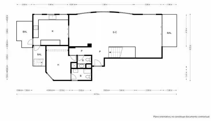 Penthouse mit Aufzug zum Verkauf in Av Rosa de los Vientos  - Ed Penyal II -, imagen 40