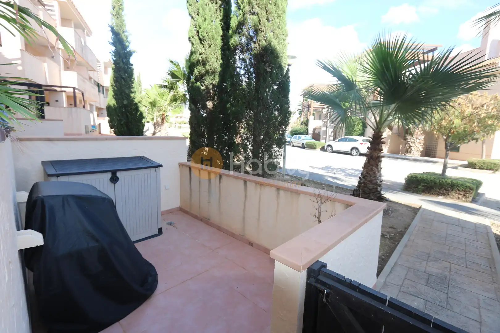Terrasse von Erdgeschoss zum Verkauf in Fuente Álamo de Murcia mit Klimaanlage, Heizung und Terrasse