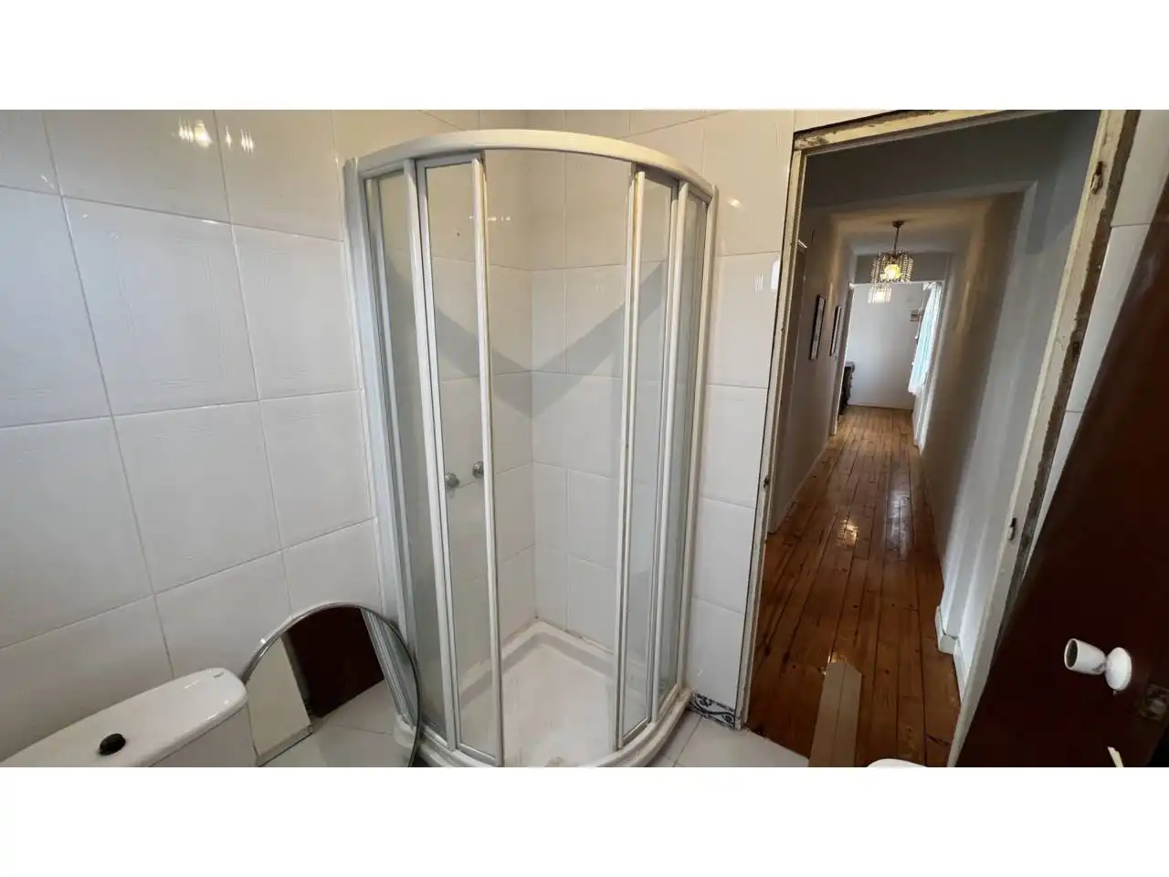 Bathroom of Flat for sale in Espinosa de los Monteros  with Furnished and Balcony