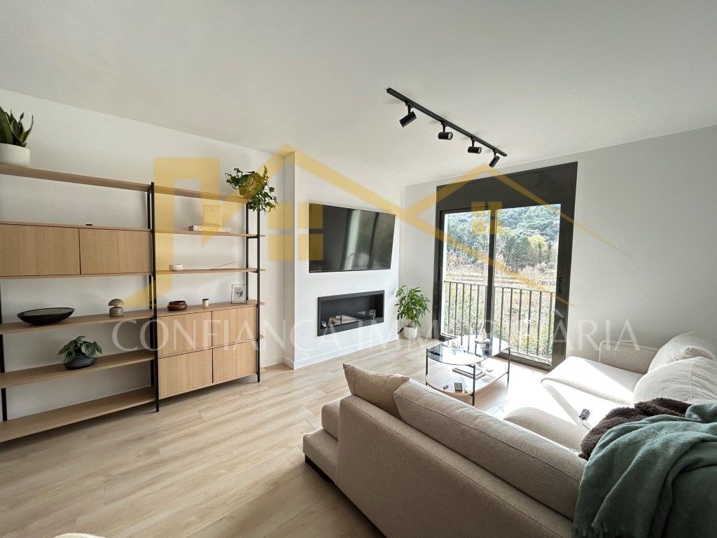 Sala de estar de Piso en venta en Palafolls