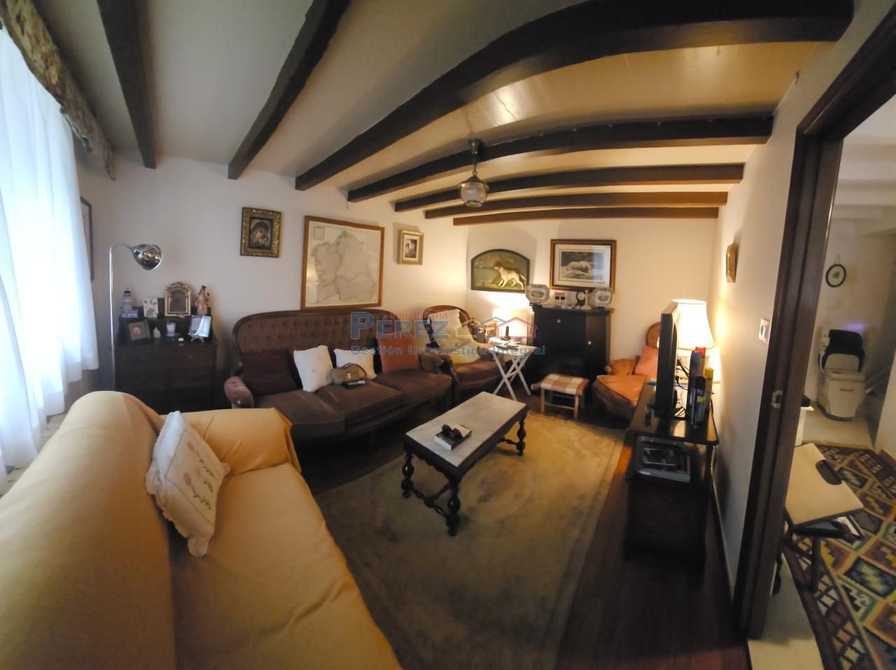 Sala d'estar de Finca rústica en venda en Cabanas amb Calefacció, Jardí privat i Traster