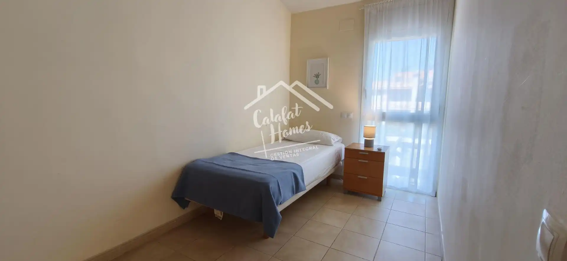 Schlafzimmer von Wohnung zum Verkauf in L'Ametlla de Mar  mit Klimaanlage, Terrasse und Waschmaschine