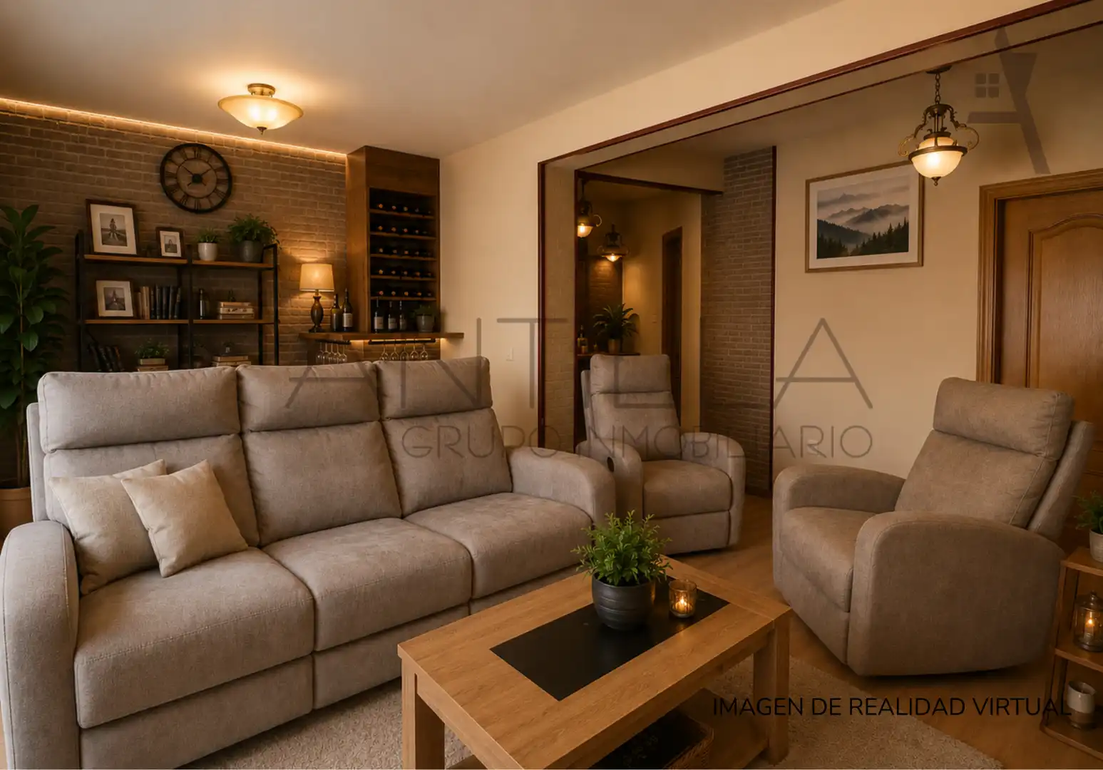 Living room of Flat for sale in Madrid  with Air Conditioner, Heating and Terrace