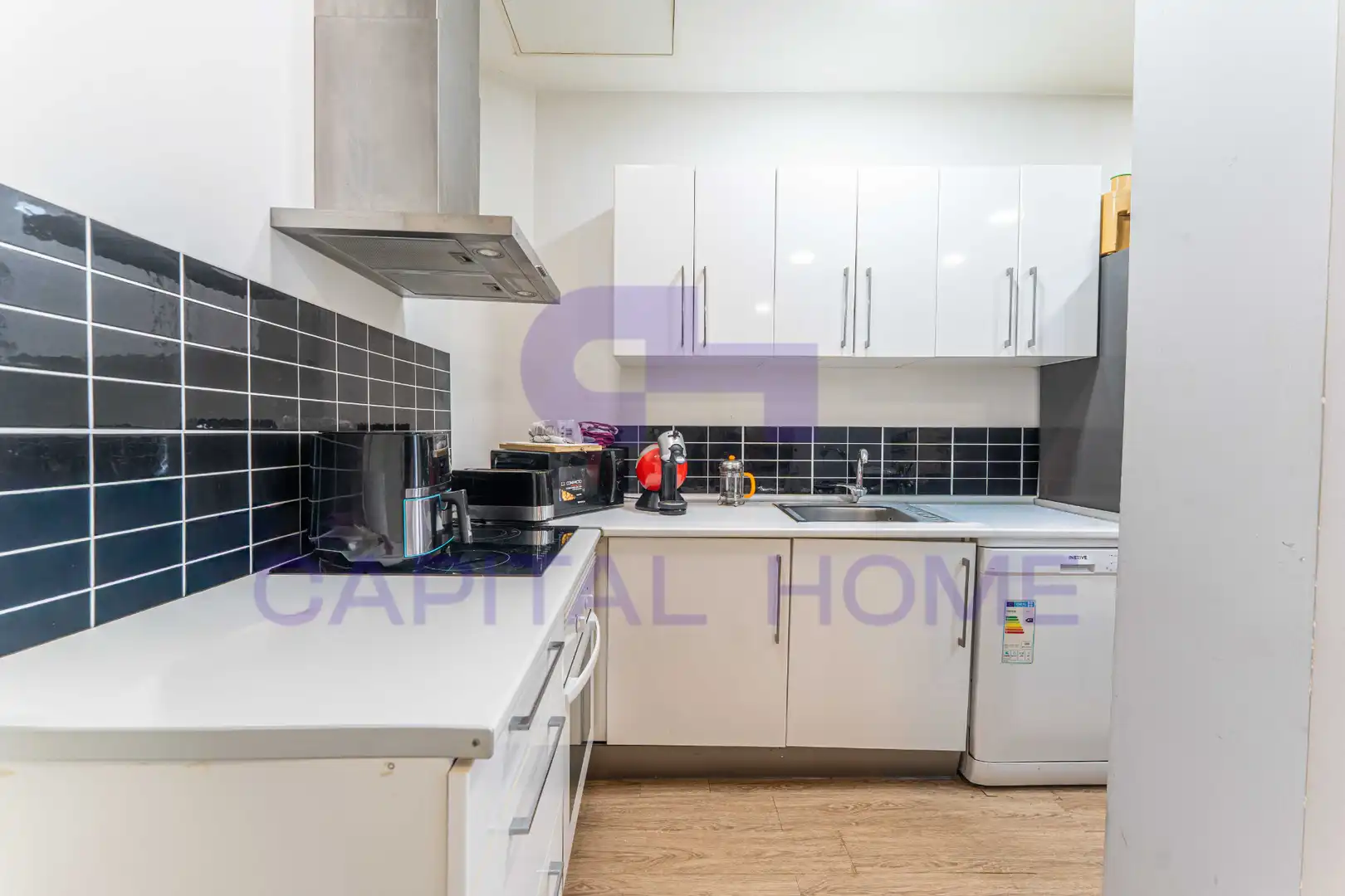 Cuina de Planta baixa en venda en Móstoles amb Moblat, Forn i Rentadora