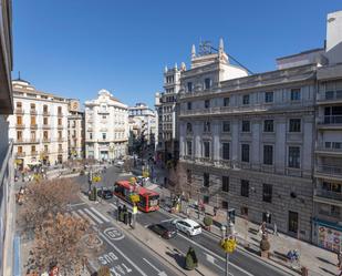 Exterior view of Flat for sale in  Granada Capital  with Air Conditioner, Heating and Parquet flooring