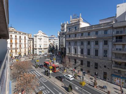 Exterior view of Flat for sale in  Granada Capital  with Air Conditioner, Heating and Parquet flooring