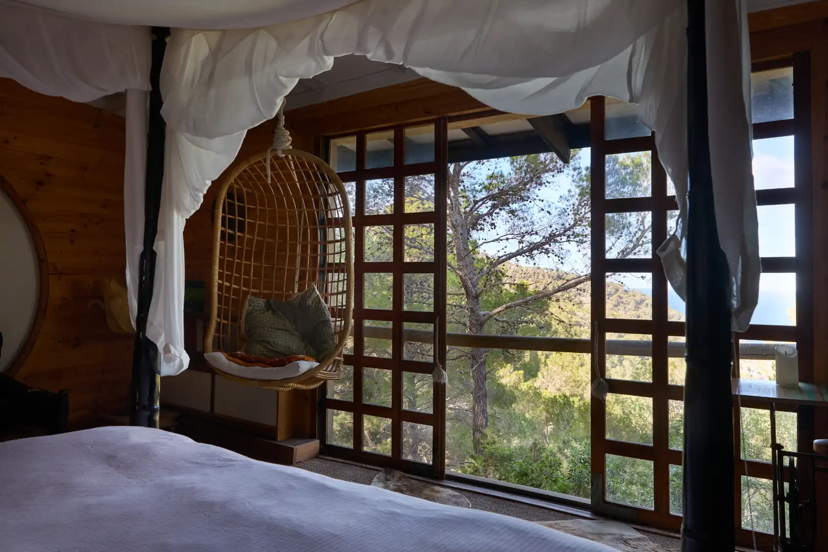 Dormitori de Finca rústica en venda en Sant Joan de Labritja amb Aire condicionat, Jardí privat i Parquet